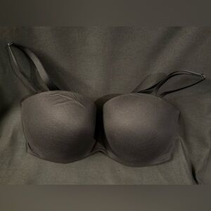 Victoria's Secret Strapless Convertible Black Bra